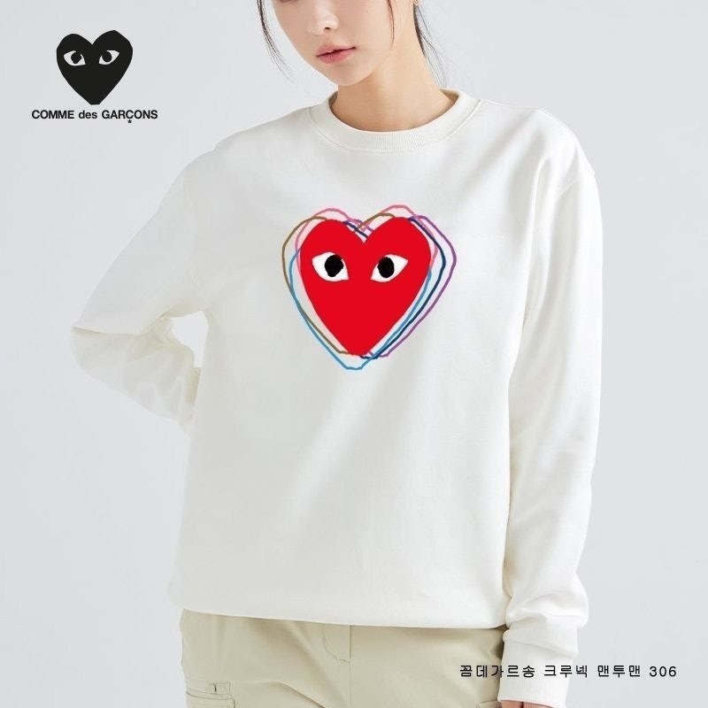 💕 꼼* 크루넥 기모 맨투맨 306