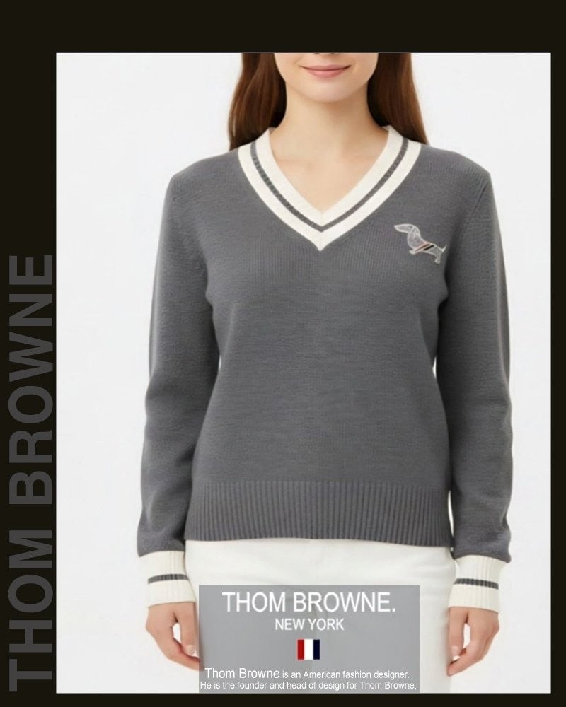 💕 톰* 헥터 브이넥 니트 (3503)