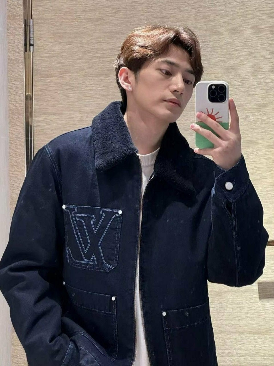 💕 루* 윈터리 워크웨어 데님자켓