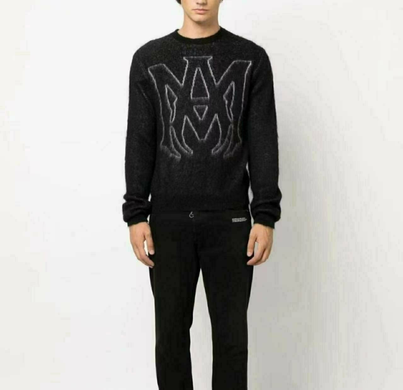 💕 아** 빅로고 모헤어 니트