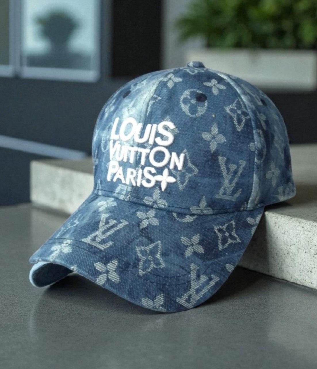 💕 루* 자수 모노그램 자가드 워싱 볼캡 ✔수입