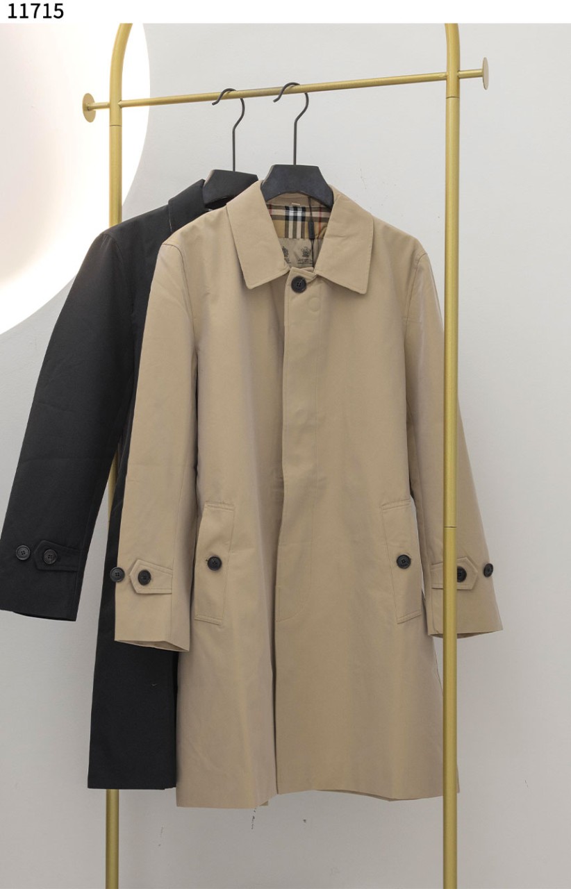 #버버리 [BURBERRY] 미드 렝스 캠던 헤리티지 카 코트 신상입고💢 #상의 #자켓 #11715