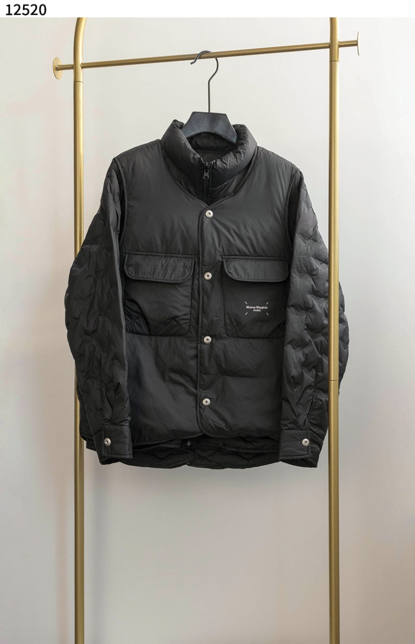 #메종마르지엘라 [Maison Margiela] 남성  다이아 포켓 이중 조끼 패딩 세트 신상입고💢 #상의 #자켓 #베스트 #12520