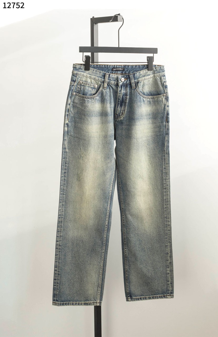 #크롬하츠 [Chrome Hearts] 스트레이트 워싱 데님 진 신상입고💢 #하의 #팬츠 #12752