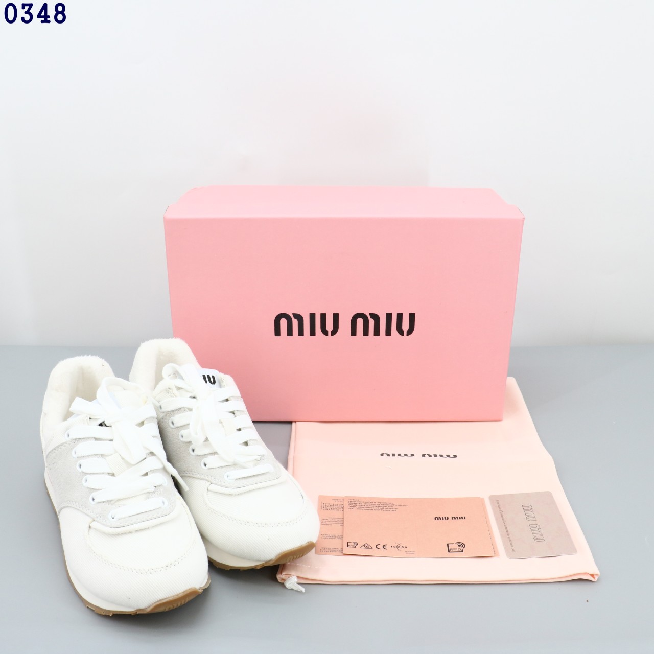 👹미우미우 x 뉴발란스 코튼 스니커즈👹