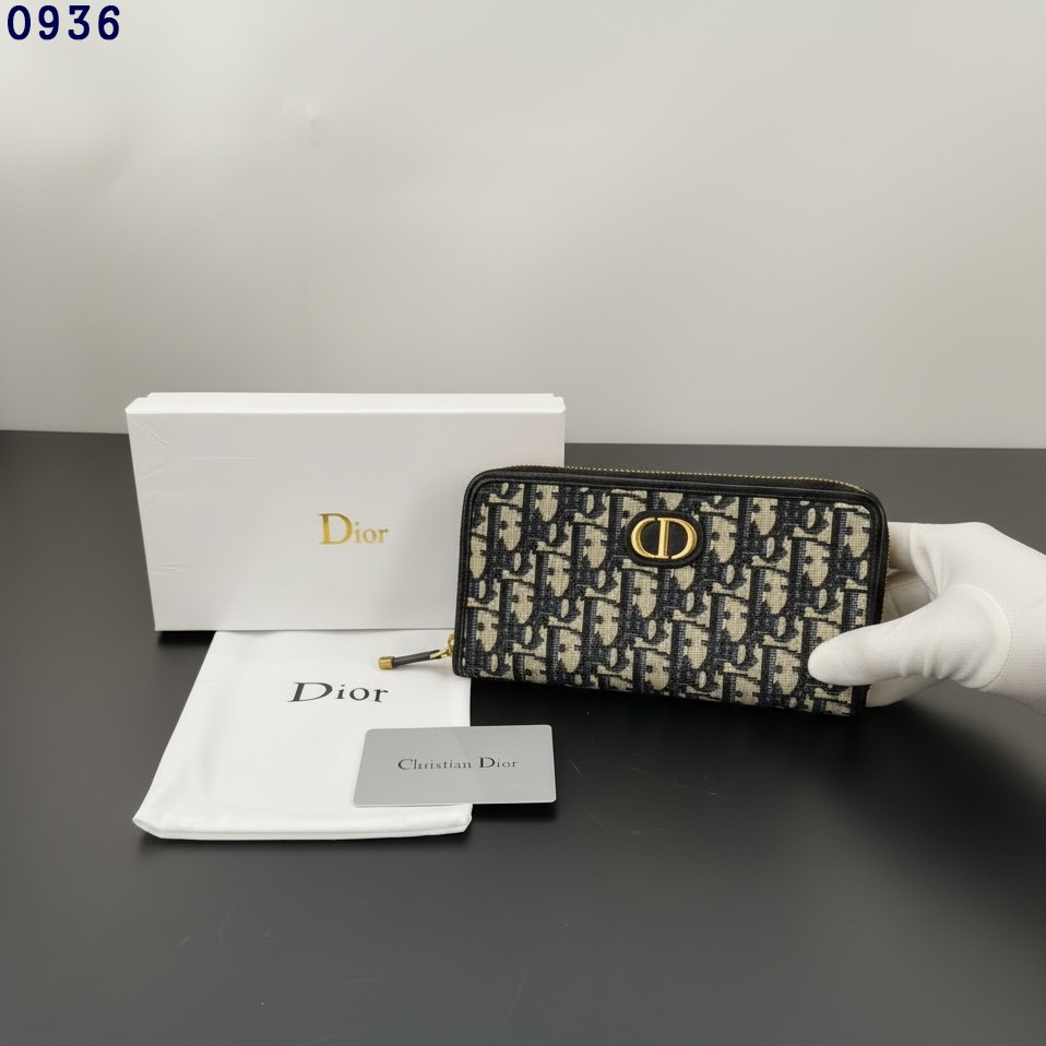 👹디올 30 몽테인 보이져 오블리크 지퍼 장지갑👹