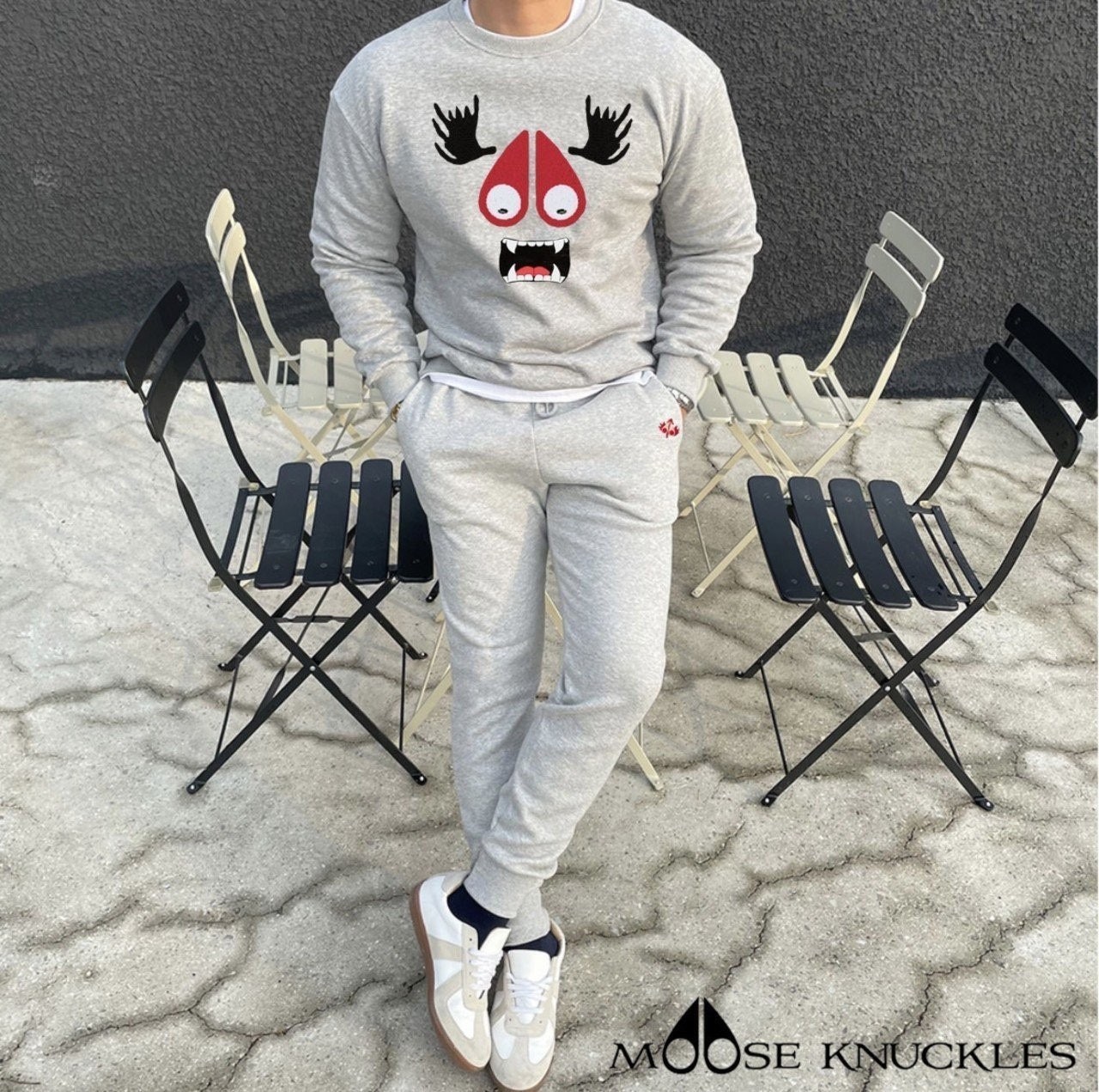 💕 무*** 몬스터 맨투맨 조거팬츠 세트