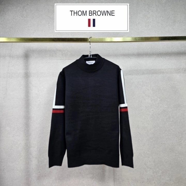 💕 톰* 삼선 라인 반목 니트