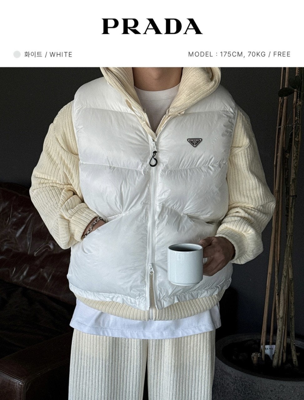 💕 프** 글로시 패딩베스트