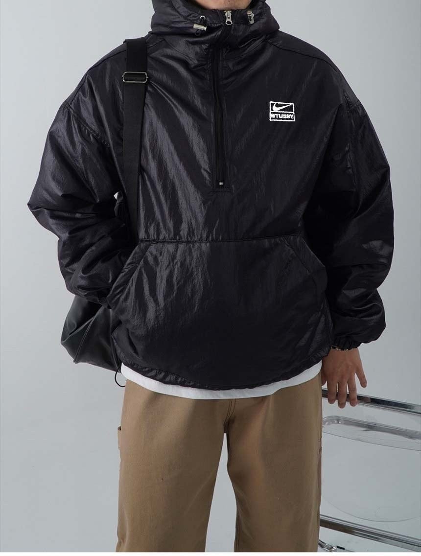 💕 나** X 스** 콜라보 글로시 패딩 아노락