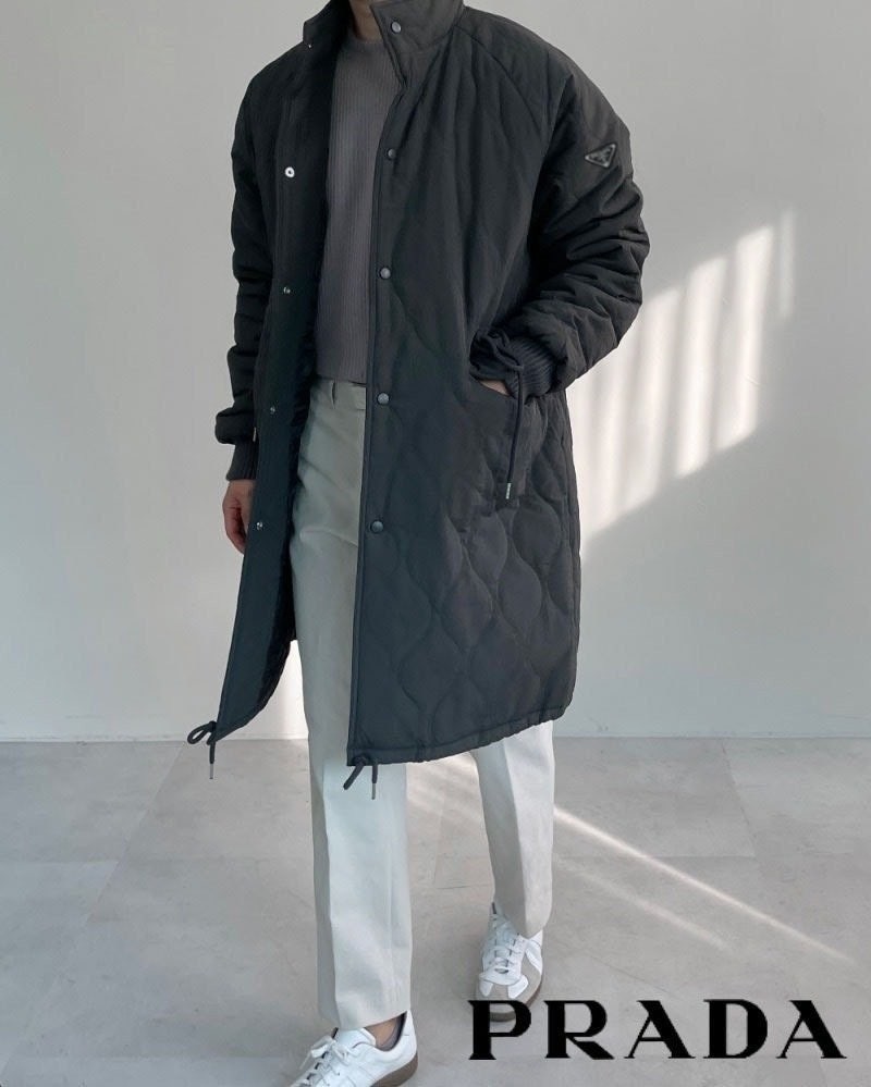 💕 프** 삼각로고 디온 패딩 롱패딩코트