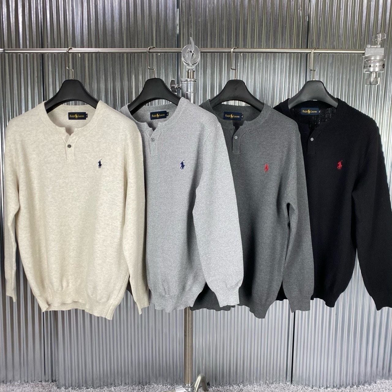 💕 폴* 원바레 헨리넥 니트