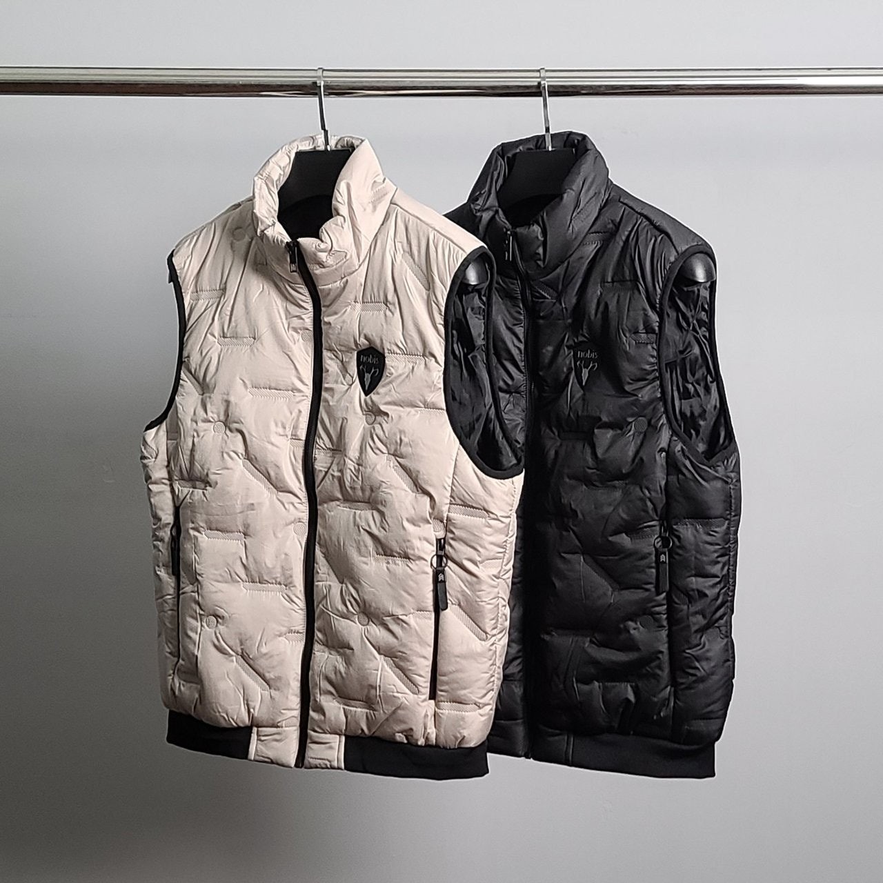 💕 노** 밴드 패딩 조끼