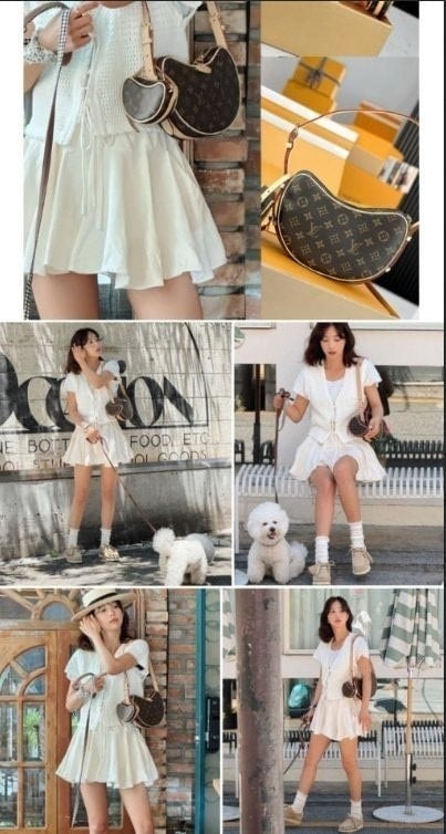 💕 루* 크로와상 숄더