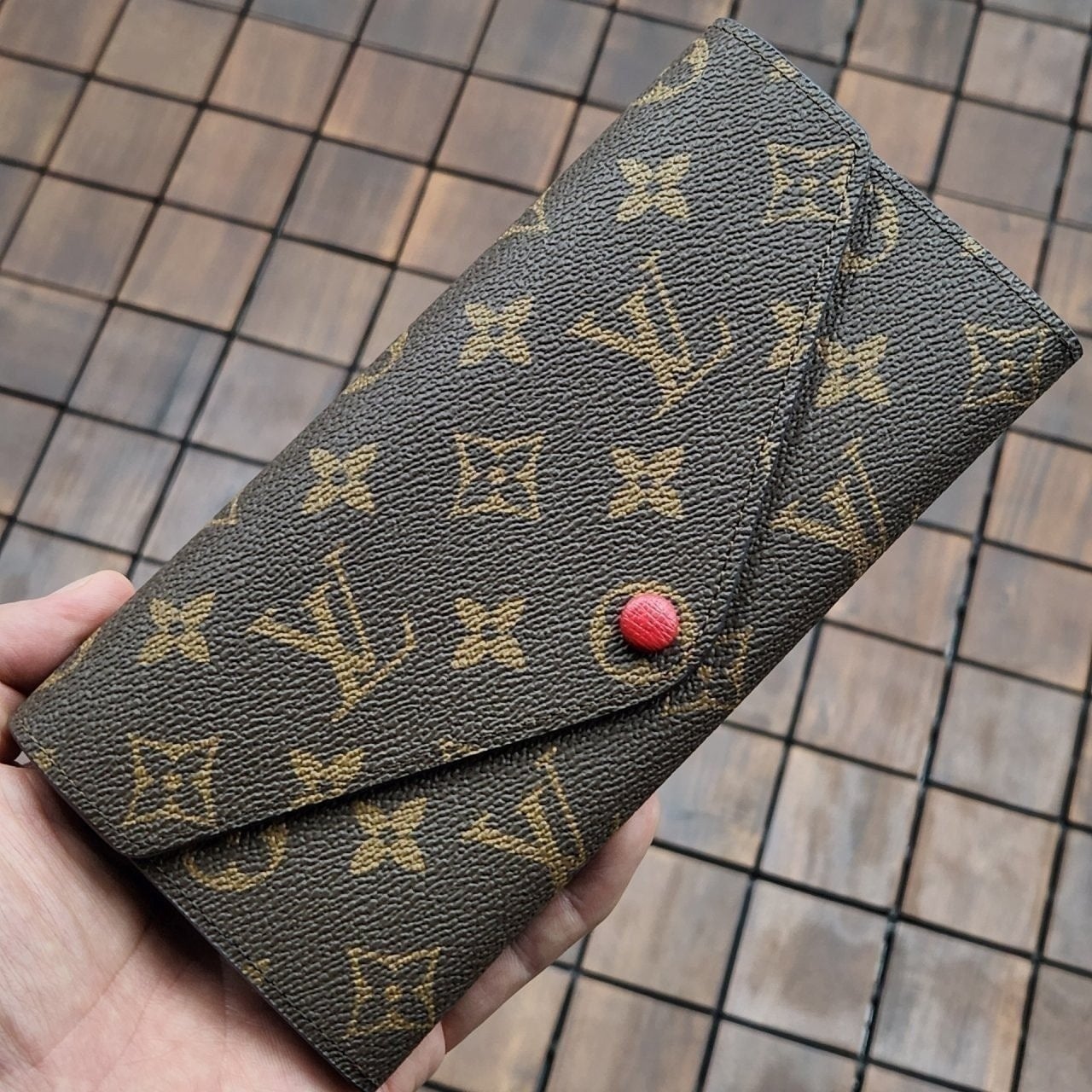 💕 [48번] 루 모노그램 조세핀 레드단추