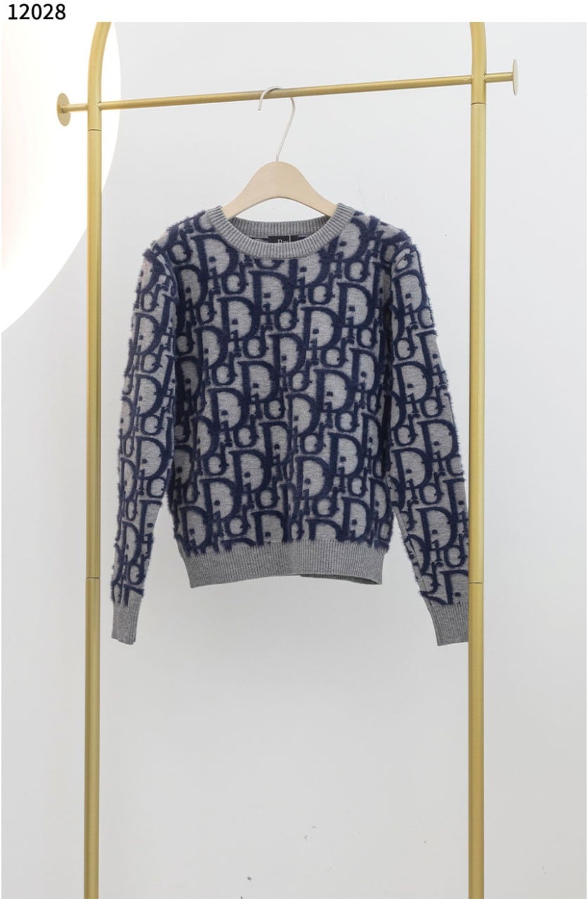 #디올 [Christian Dior] 오블리크 자카드 울 스웨터 니트 신상입고💢 #상의 #니트 #12028