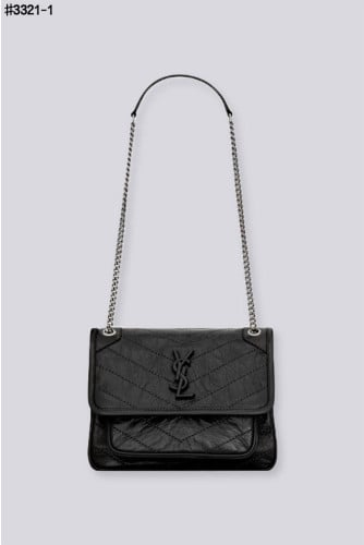 🍀 [SAINT LAURENT] 생로랑 빈티지 레더 니키 숄더백 🍀