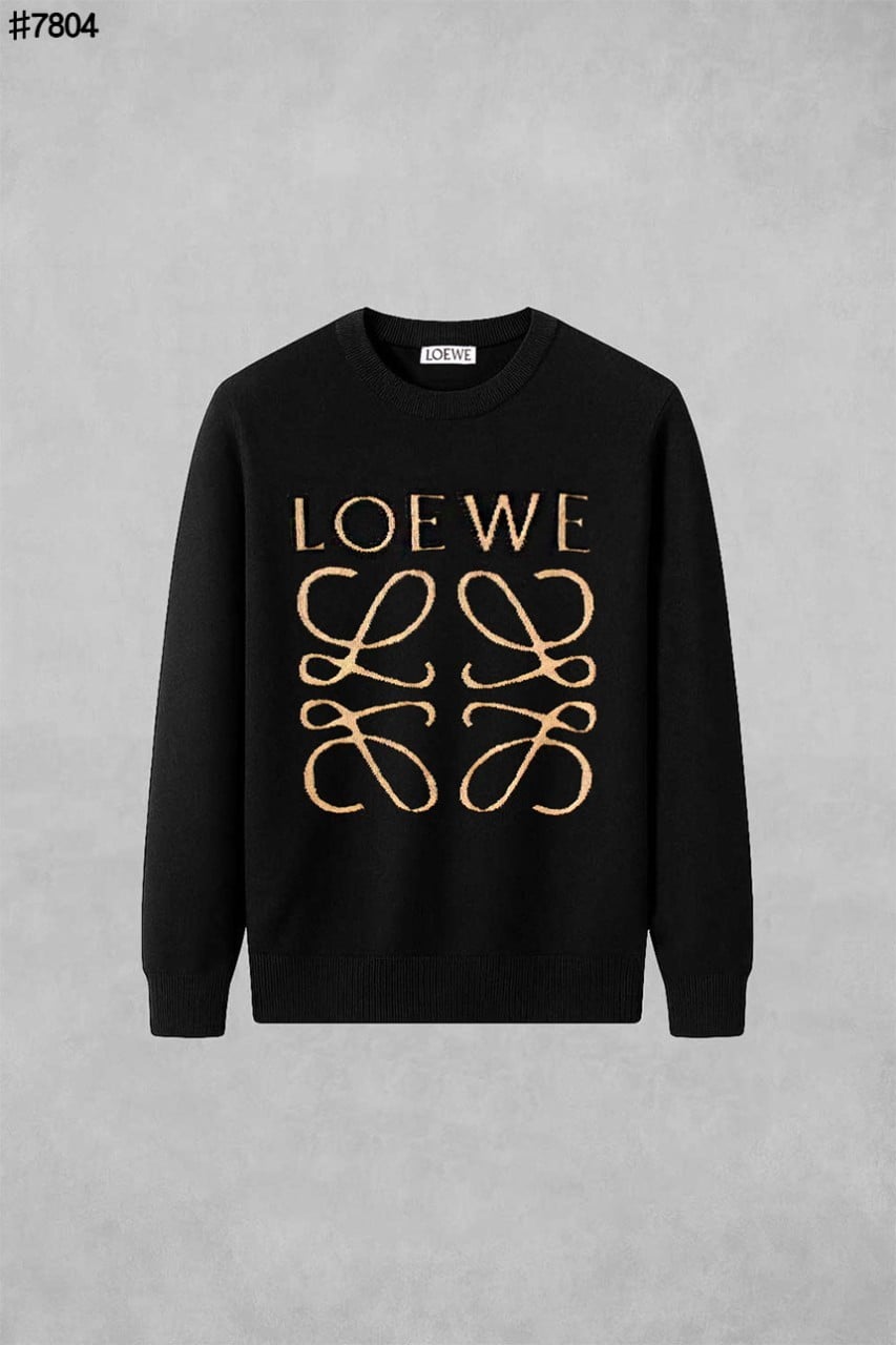 🍀 [LOEWE] 로에베 빅 아나그램 울 자카드 니트 풀오버 🍀