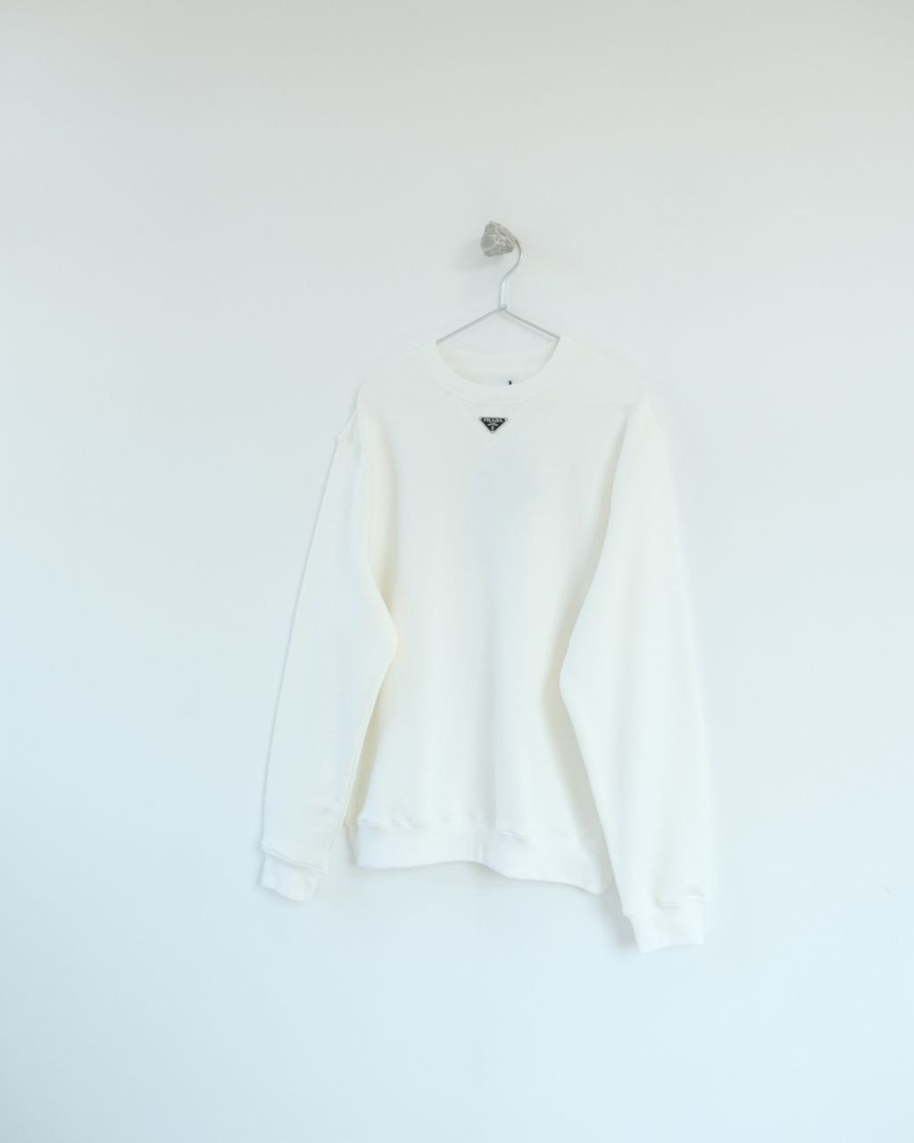 •프라* 넥 플레이트 맨투맨 - 수입