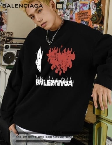 💕 발**** i 불꼭 레터링 디자인 밍크양기모 티셔츠