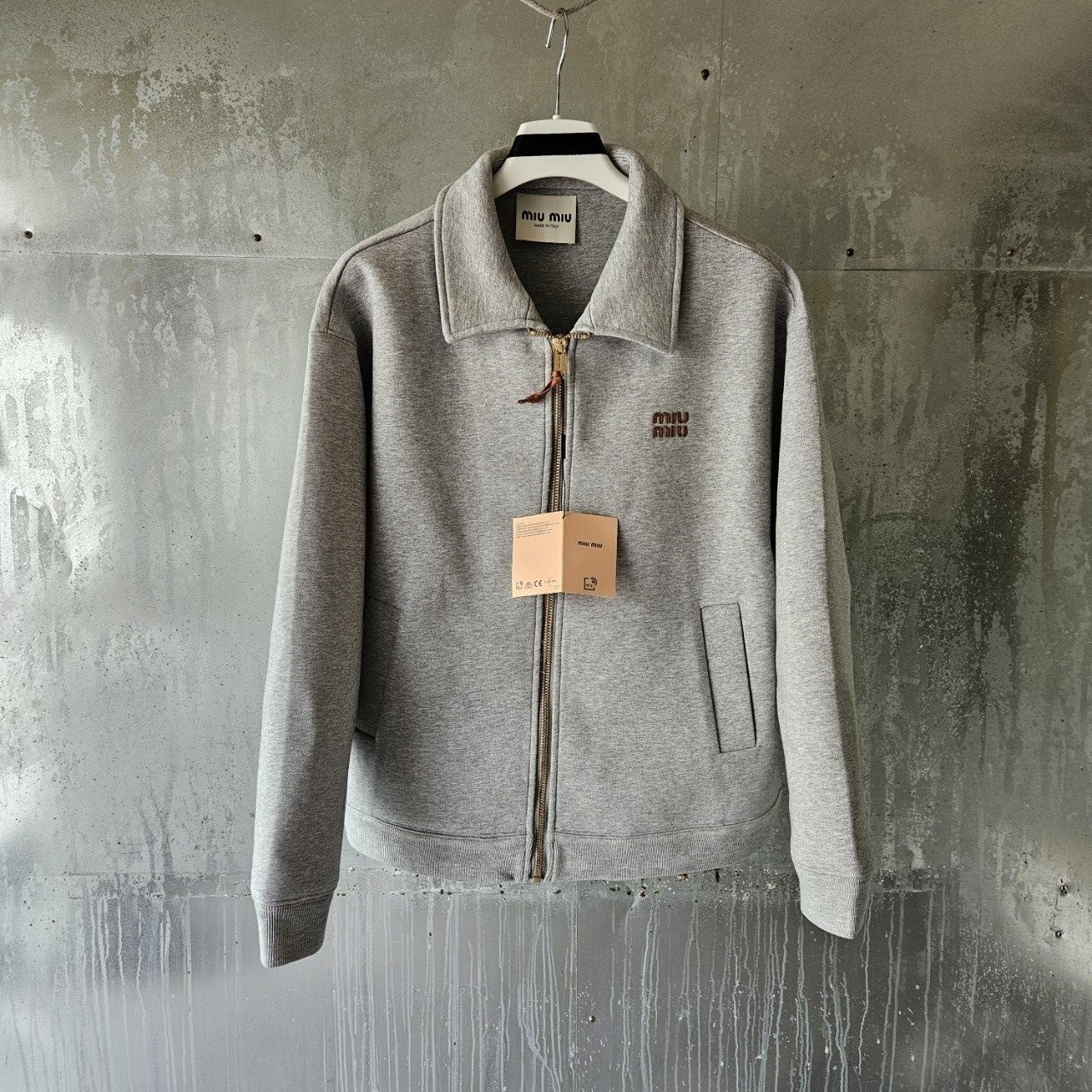 💕 미*** 저지 블루종 자켓