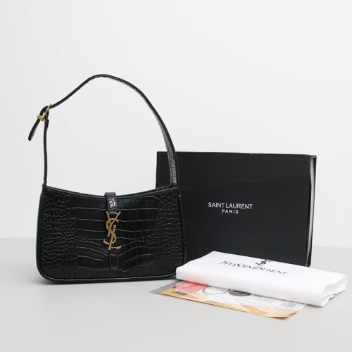 #DF #입생로랑 크록 엠보싱 가죽 숄더백