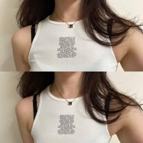 #N #에르메스 팝아슈 목걸이