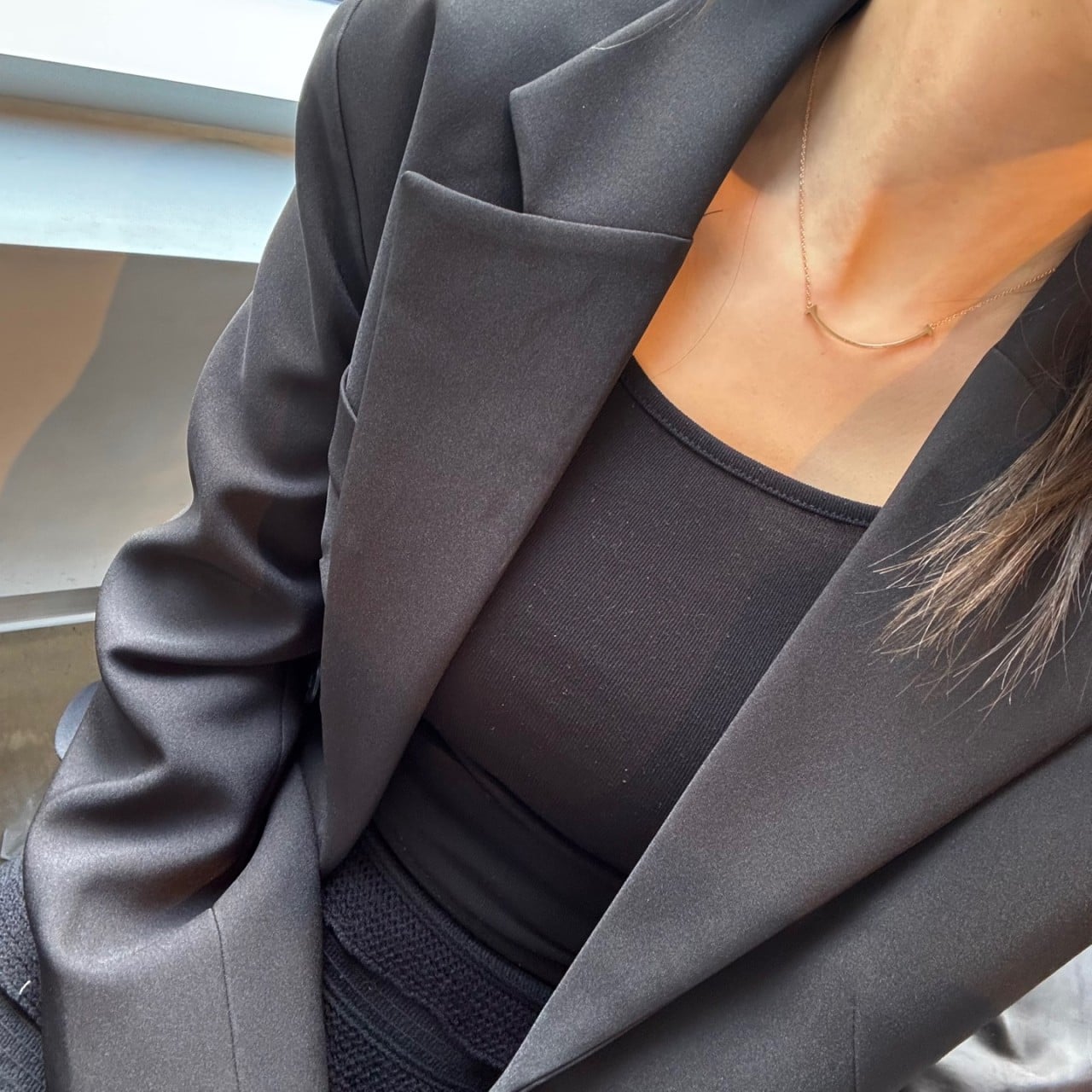 #N #티파니앤코 스마일 목걸이