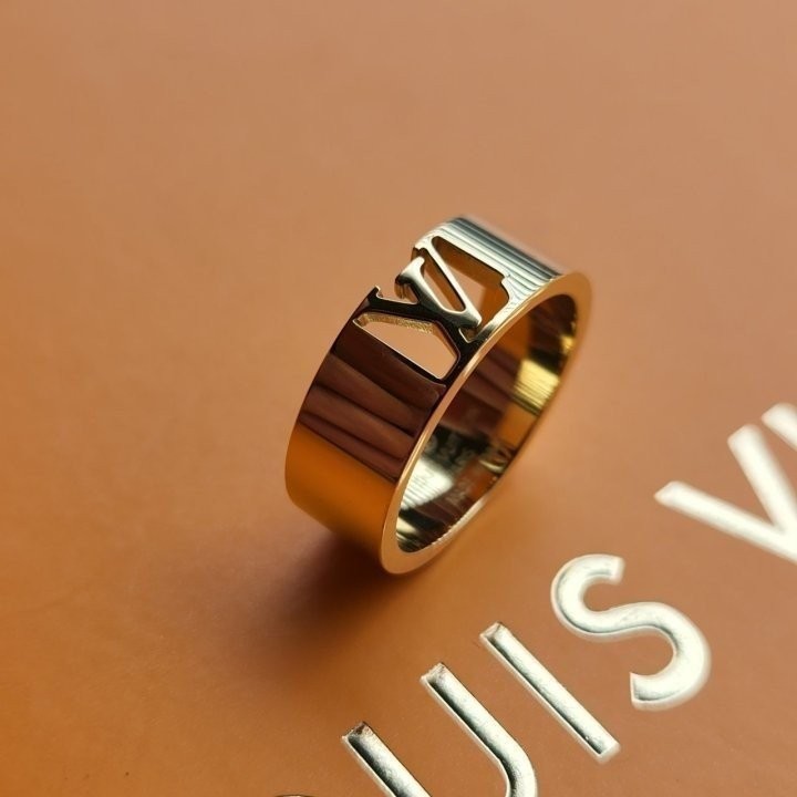 [422번] #루이비통 시그니쳐 체인반지 골드