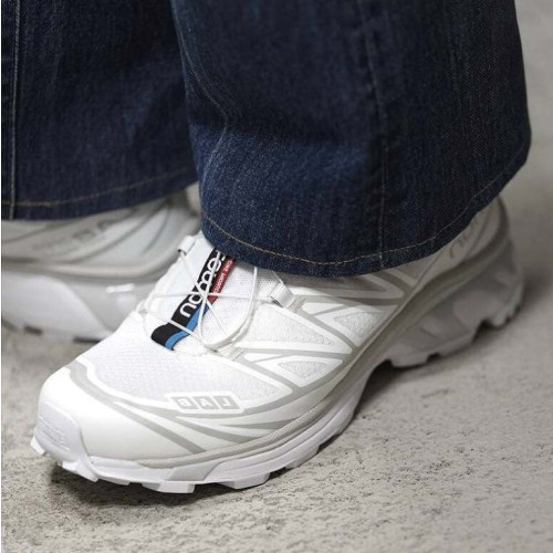 #살로몬 [ SAL*MON ] 수입 남여공용 TX6 LAB -화이트 실버- 스니커즈 입고💢 #신발