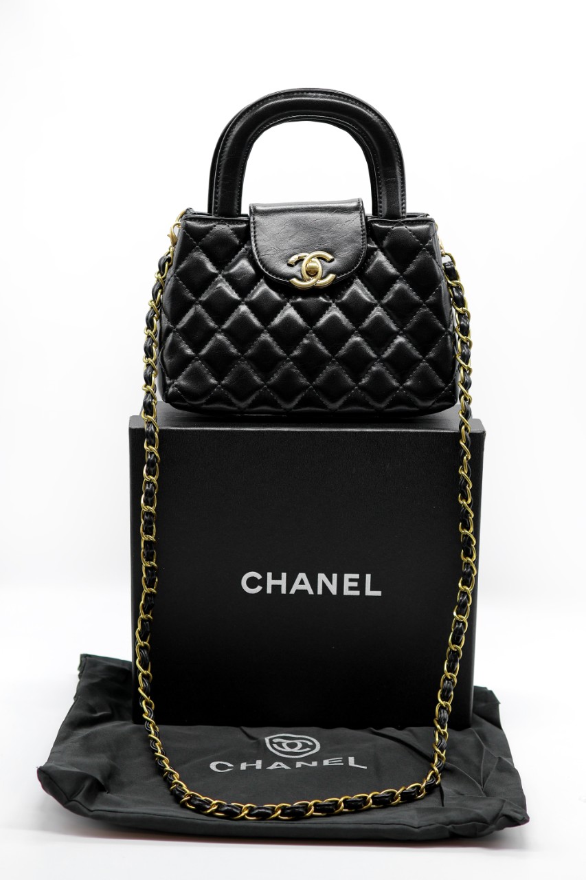 #샤넬  켈리백 미니 쇼핑백 스몰 블랙(정려원 샤넬백)