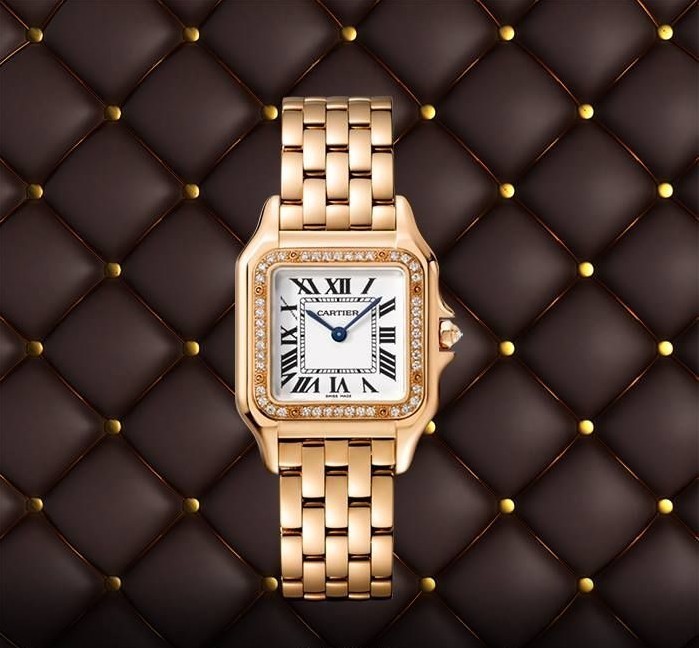 까르띠* 팬더 드 까르띠에 워치 로즈골드 다이아