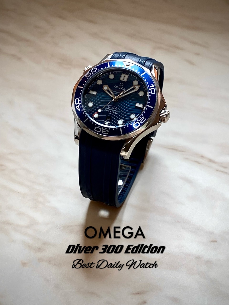 오메* 씨마스터 다이버 300M 블루다이얼