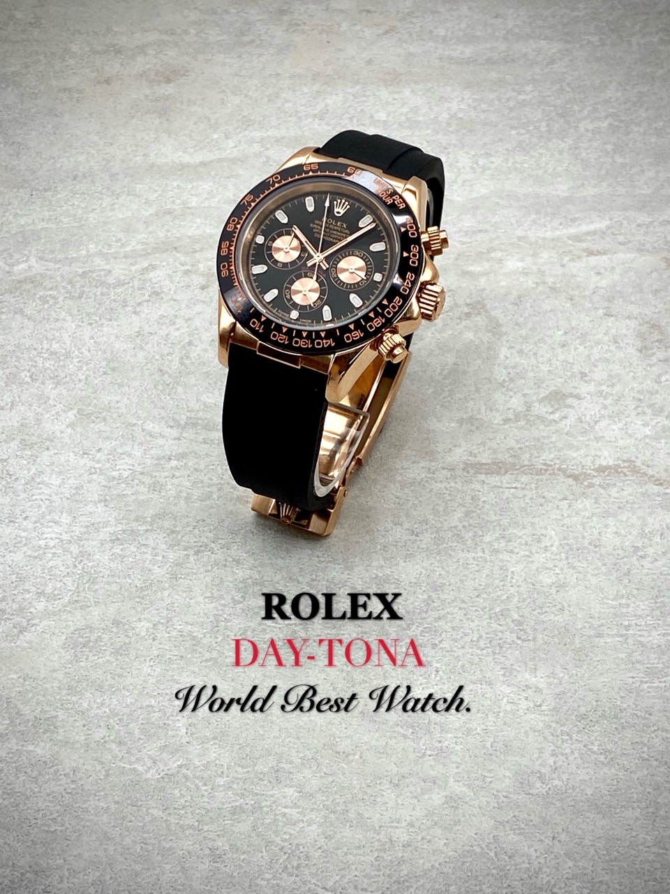 로렉* 데이토나 블랙다이얼 에버로즈케이스