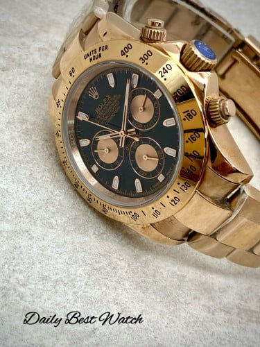 로렉* 데이토나 핑크골드 블랙다이얼