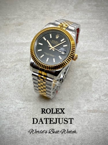 로랙* 데이저스트 블랙다이얼 남성용 콤비