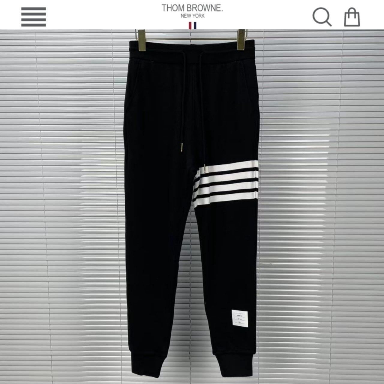 TB사선완장 시그니쳐 코튼 스웻팬츠