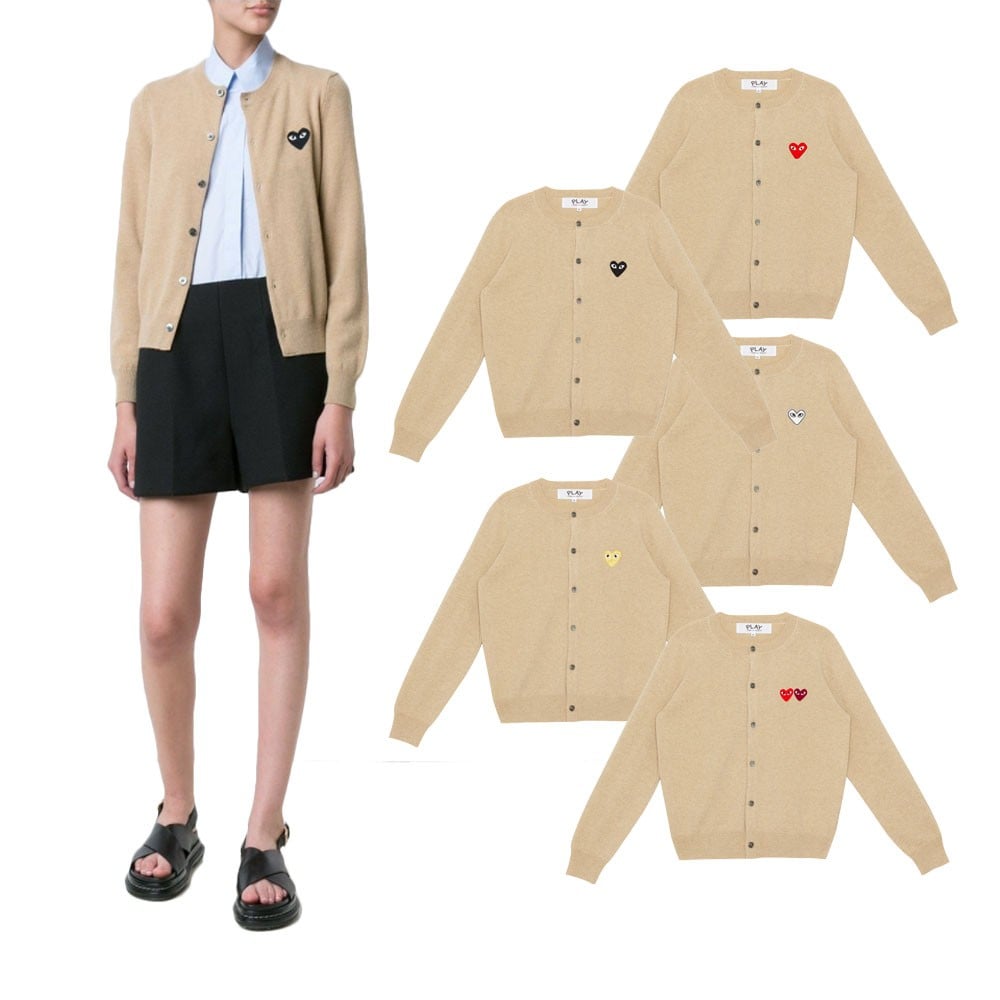 재입고!! 꼼*가*송 여자가디건(베이지)