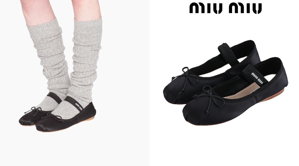 재입고!! 미*미* 새틴 발레리나