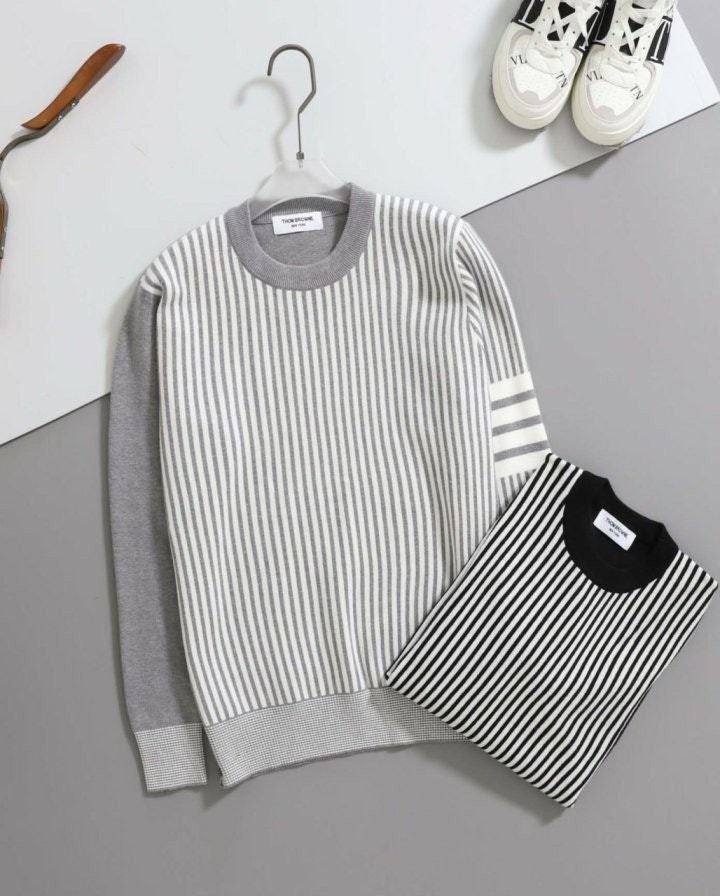 💕 톰* 4바 크루넥 니트