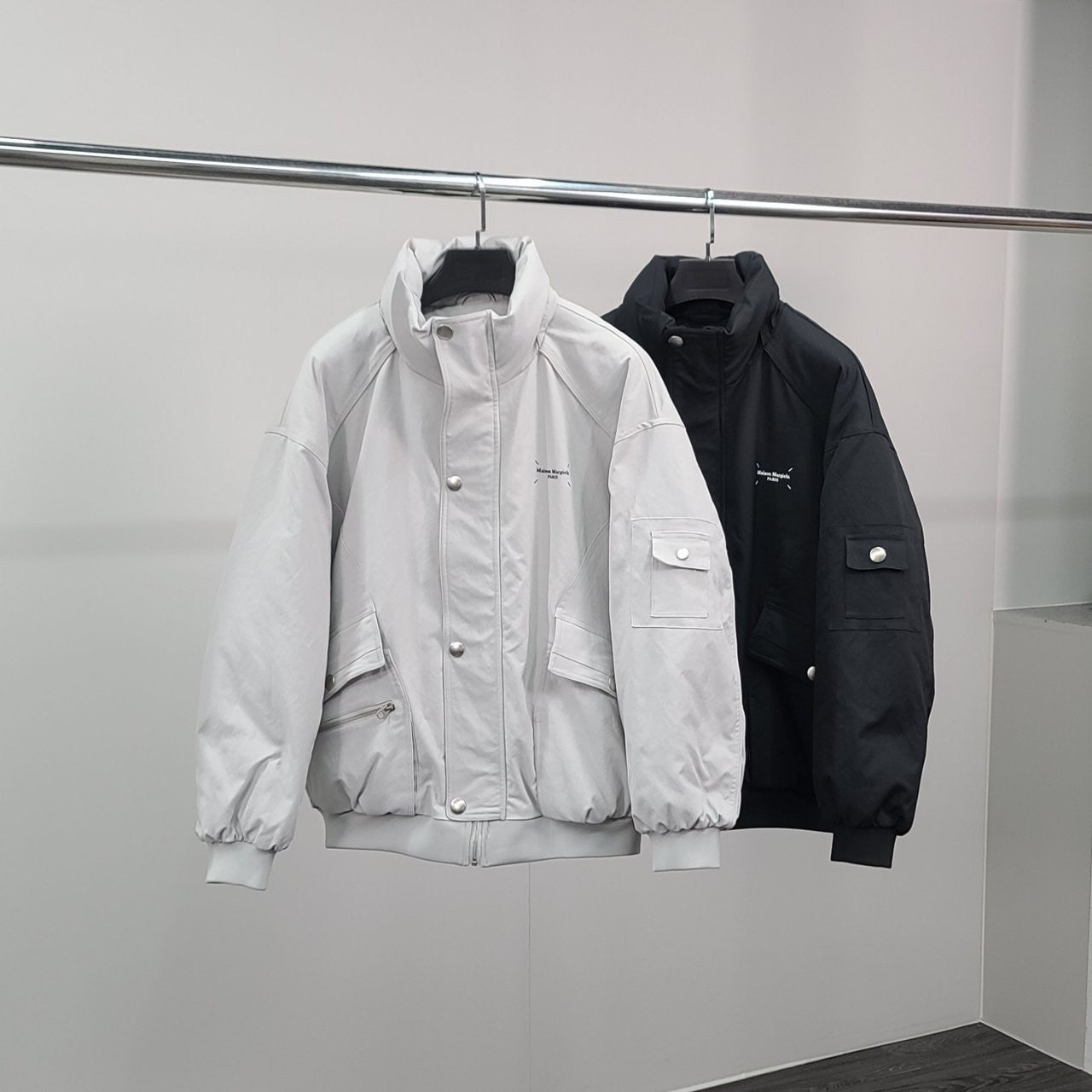 💕 메* 마르지엘라 덕다운 포켓 패딩 자켓