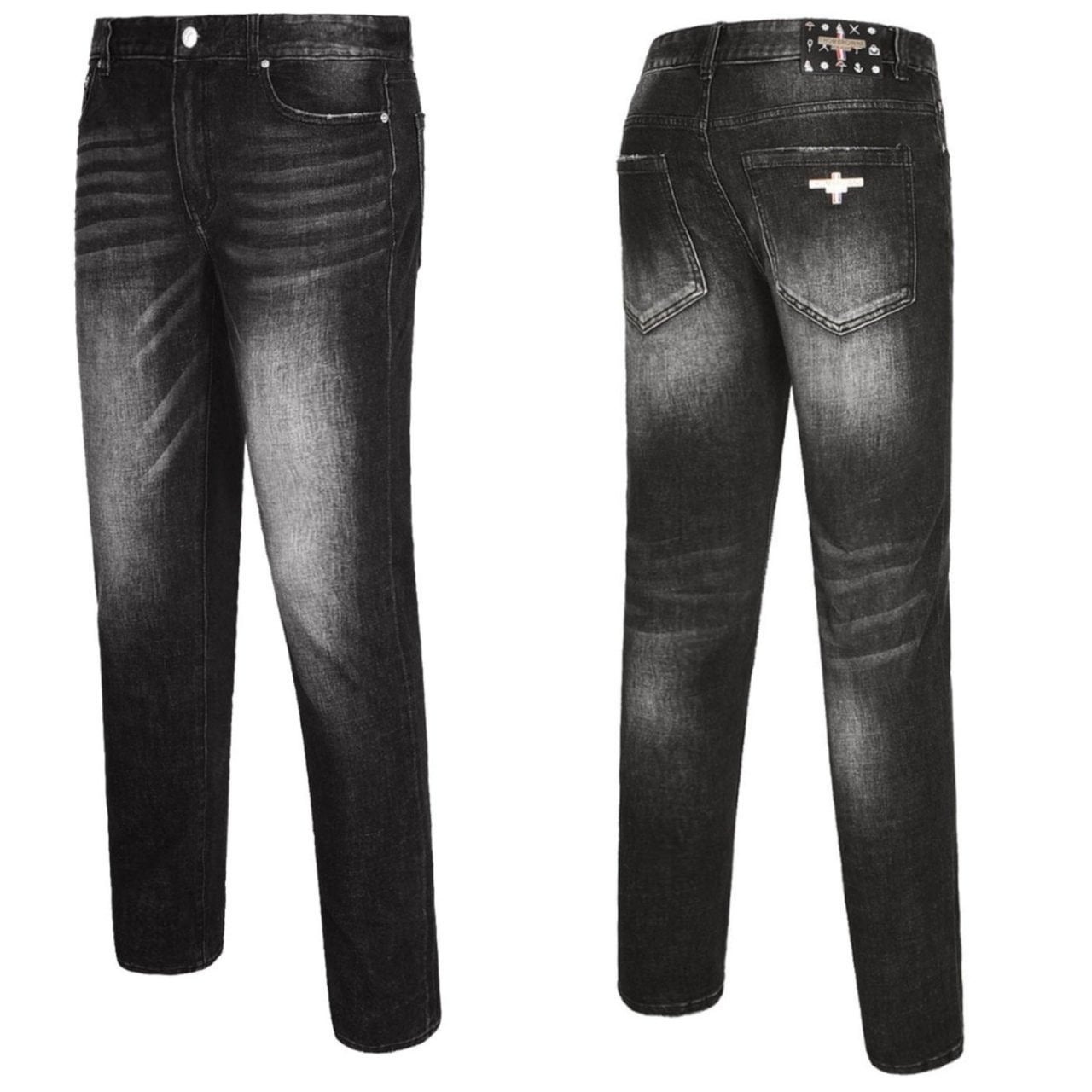 💕 톰* 메탈 레더패치 블랙워싱진 (여성사이즈 추가!)