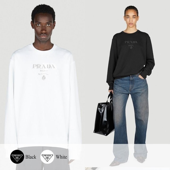 💕 프** 밀라노 엠브로이더 맨투맨