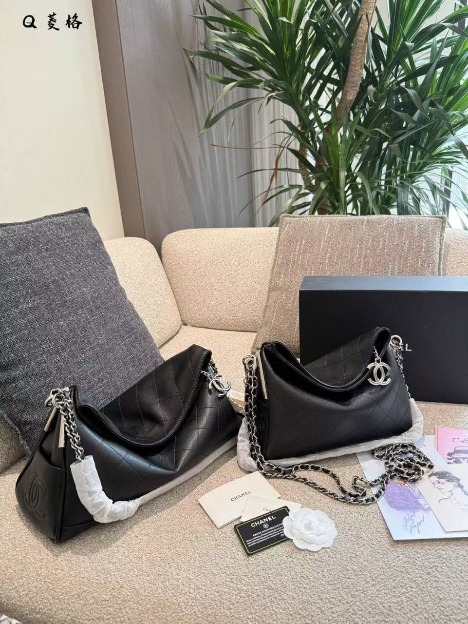 💕 샤* 신형 체인 호보백