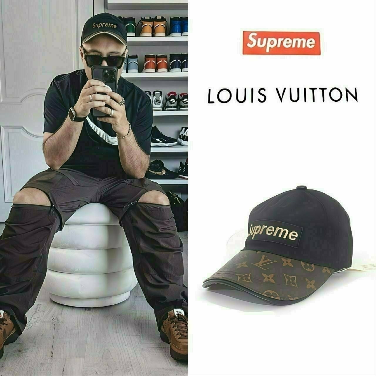 💕 루* X 슈** 수입 콜라보 볼캡