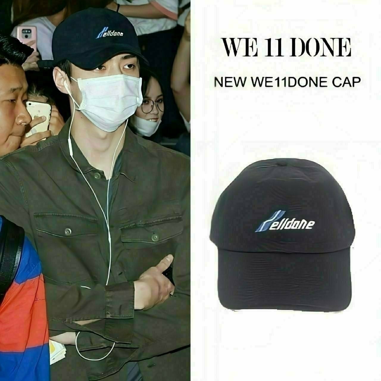 💕 웰* 수입 자수 볼캡