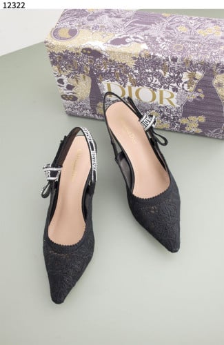 #디올 [Christian Dior] 여성 슬링백 펌프스 블랙 신상입고💢 #신발 #12322