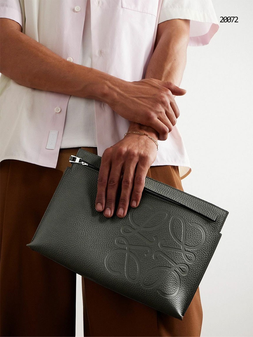 🔆 [LOEWE] 로에베 카프스킨 아나그램 로고 클러치백 🔆