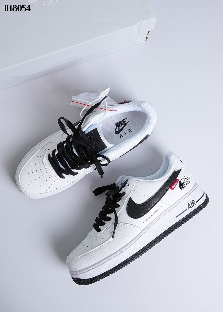 🔆[NIKE] 나이키 X 슈프림 X 노스페이스 에어포스 1 로우 커스텀 🔆