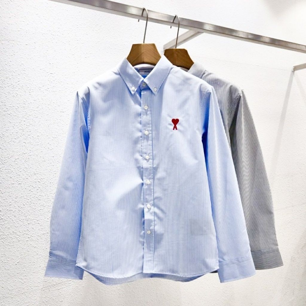 아미 스트라이프 셔츠
